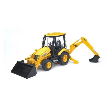 Bruder Traktor JCB MIDI - čelní nakladač a bagr Brüder Mannesmann