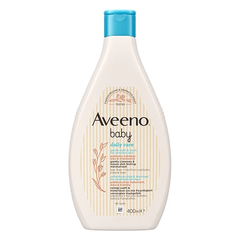 AVEENO Baby daily care jemná koupel & mycí gel 400 ml