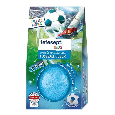 TETESEPT Koupelová koule fotbalová horečka 140 g