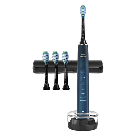 PHILIPS SONICARE 9000 DiamondClean HX9911/89 sonický zubní kartáček + 4 hlavice