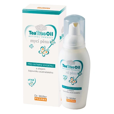 Tea Tree Oil mycí pěna pro intimní hygienu 150ml Dr.Müller