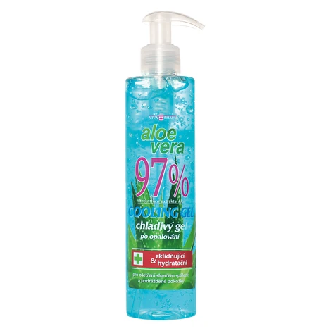 VIVAPHARM Aloe Vera 97% chladivý gel po opalování 250ml