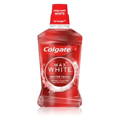 Colgate Max White Expert bělicí ústní voda bez alkoholu 500 ml