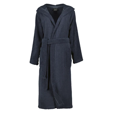 CAWÖ Luxury Basics 827 Dámský župan s kapucí Luxury Basics různé velikosti modrá Velikost: M