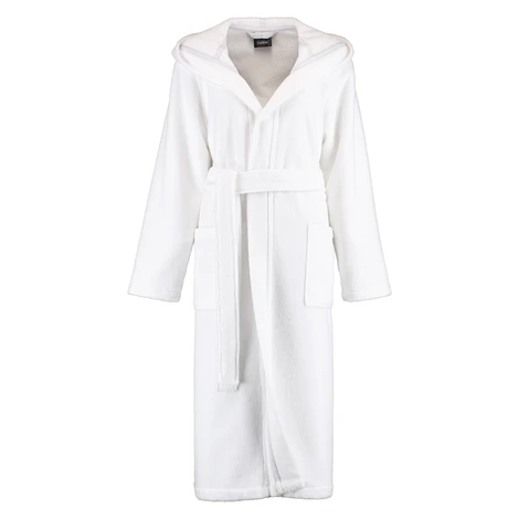 CAWÖ Luxury Basics 827 Dámský župan s kapucí Luxury Basics různé velikosti bílá Velikost: S