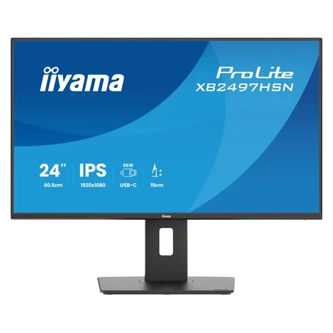 iiyama ProLite/XB2497HSN-B1/23,8"/IPS/FHD/120Hz/1ms/Černá/5R