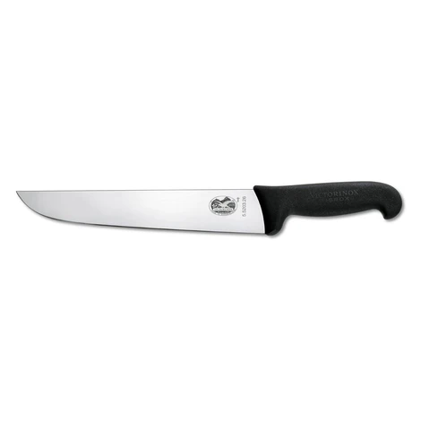 Victorinox Fibrox řeznický, 26 cm plast černý