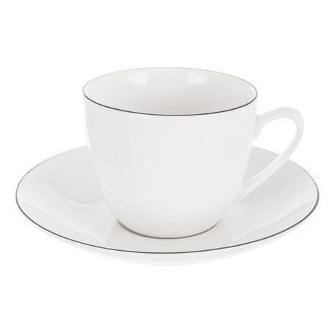 ORION Decora cappuccino Hrnek + podšálek 0,21 l 2 ks porcelán