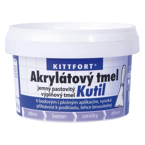 Kittfort Tmel akrylátový KUTIL 0,4kg