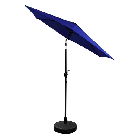 Aga Naklápěcí zahradní slunečník 250 cm Modrý