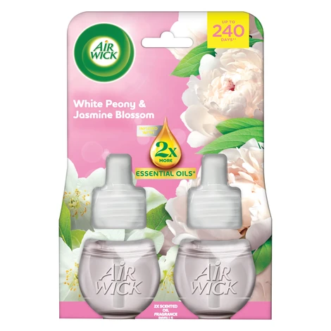 AIR WICK Electric náplň DUO Pivoňka a jasmínový květ 2× 19 ml AirWick