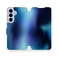 Mobiwear Flip pouzdro pro Samsung Galaxy S25 FE modré