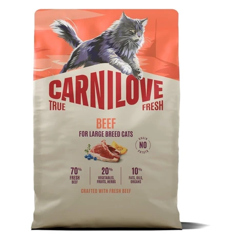 Carnilove True Fresh Cat Dry Beef for Adult Large Breeds 2 kg