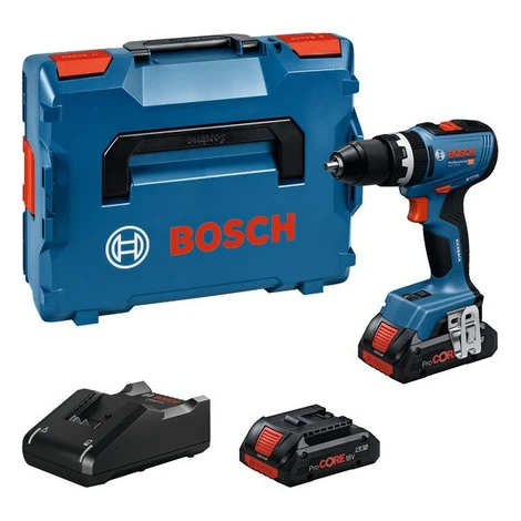 BOSCH Professional Vrtačka AKU s příklepem GSB 18V-65, L-BOXX 0.601.9N3.303 (2 × 5 Ah)