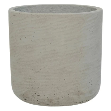POTTERY POTS Květináč Charlie Grey Washed XL - průměr 32 cm / V 31 cm