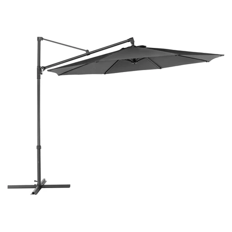 ROJAPLAST slunečník zahradní boční, 300 cm, šedý