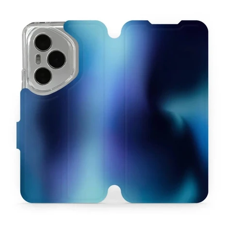 Mobiwear Flip knížkové pro Honor 400 Pro - Modrý odstín