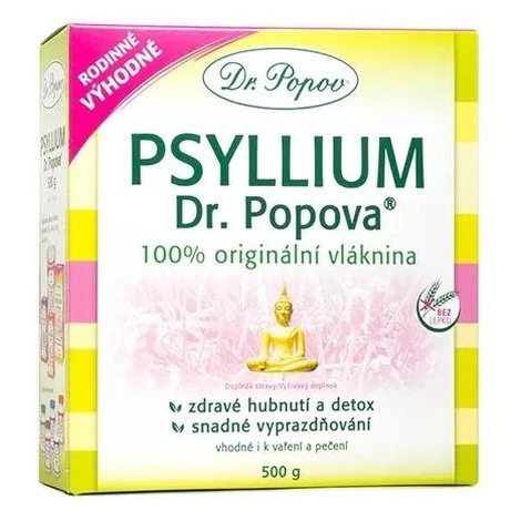 Dr.Popov Psyllium vláknina 500 g