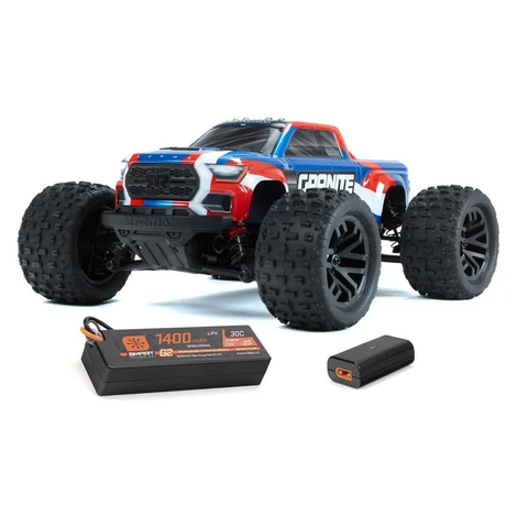 Arrma Granite Grom 1:18 4WD Smart RTR modré