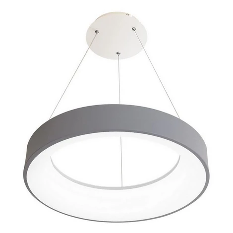 Brilagi LED Stmívatelný lustr na lanku Falcon LED/80W/230V 3000-6500K pr. 60 cm šedý