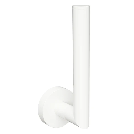 SAPHO X-ROUND Držák na toaletní papír, mosaz, bílý XR701W