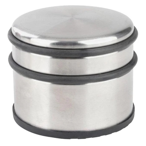 Zarážka dveřní, O 90 x 75 mm, 1,1 kg, nerez design Euronářadí