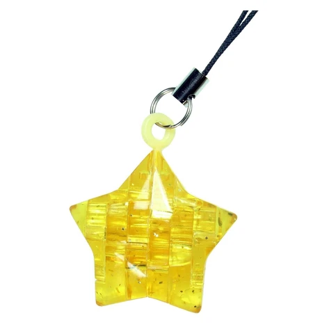 Hcm Kinzel 3D Crystal puzzle přívěsek Mini hvězda 14 dílků