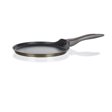 BANQUET Pánev na palačinky s nepřilnavým povrchem METALLIC PLATINUM 24 × 1,6 cm
