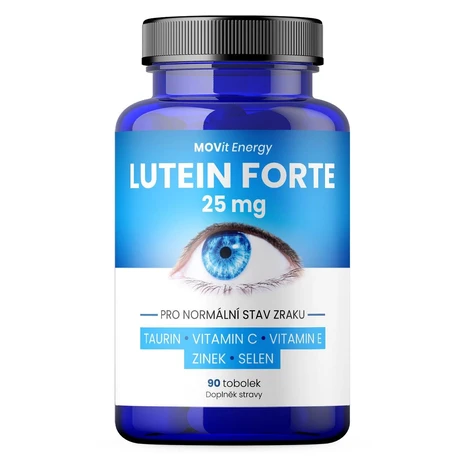 MOVit Energy Lutein Forte 25 mg + Taurin, 90 tobolek