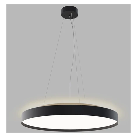 LED2 3275953CSTW Závěsné svítidlo TORO 60 P/N-Z, B CASAMBI TW 55+10W 3000K-4000K černá