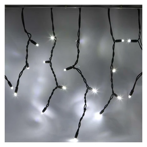 DecoLED LED světelné krápníky, 3x0,9 m, ledově bílá, 174 diod, IP67