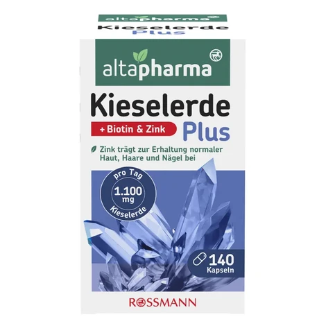 altapharma Křemelina Plus na kůži, vlasy a nehty, doplněk stravy 140 ks