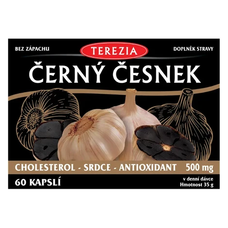 Terezia Černý česnek, doplněk stravy 60 ks