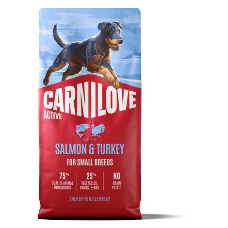 Carnilove Dog Active Dry Salmon&Turkey Adult SB 12kg