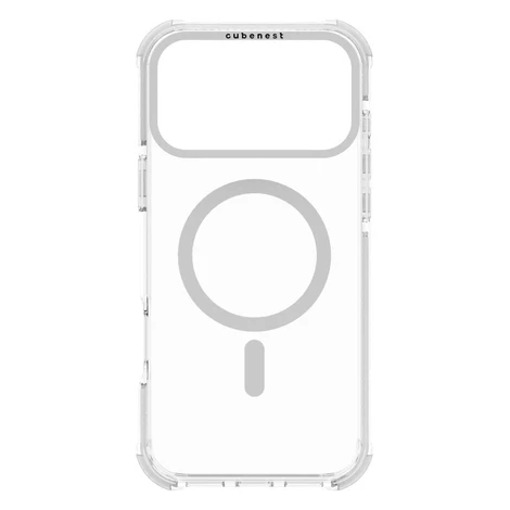 Cubenest Kryt na iPhone 17 Pro Max MagPro Strong Guard bílý