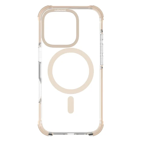 Cubenest Kryt na iPhone 16 Pro MagPro Strong Guard zlatý