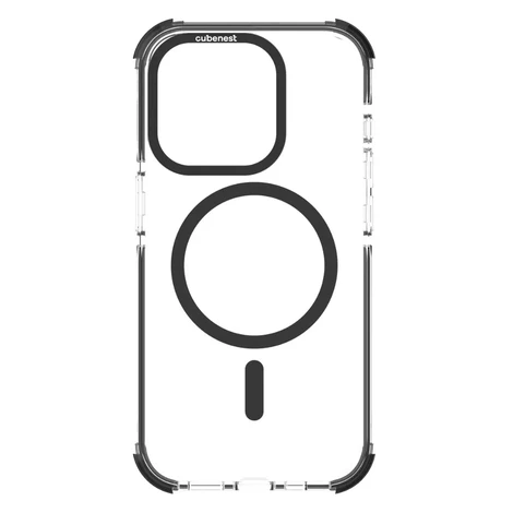 Cubenest Kryt na iPhone 15 Pro MagPro Strong Guard černý