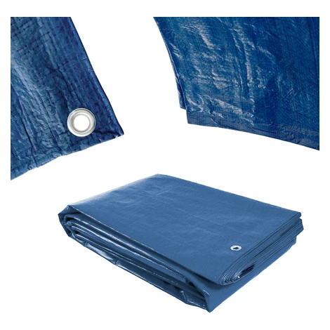 Plachta Procraft BT6x10 50g/m2 nepromokavá s oky 6x10m modrá | BT6x10 BT6x10
