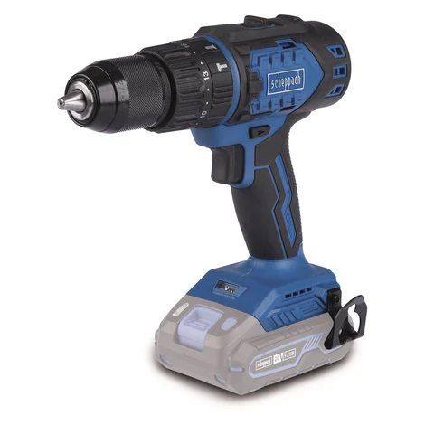 Scheppach BC-CD60-X aku 20 V příklepový vrtací šroubovák (bez baterie a nabíječky) 5909237900