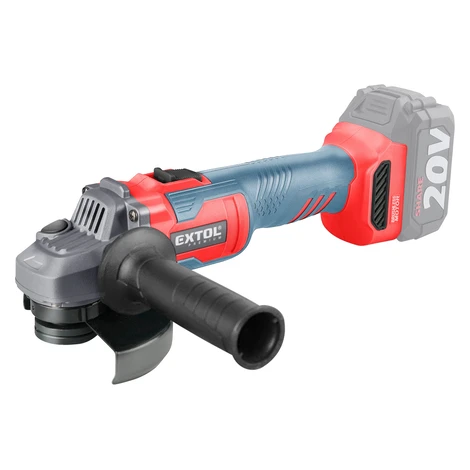 EXTOL PREMIUM Bruska úhlová aku SHARE20V, 125mm, BRUSHLESS, bez baterie a nabíječky 8891839