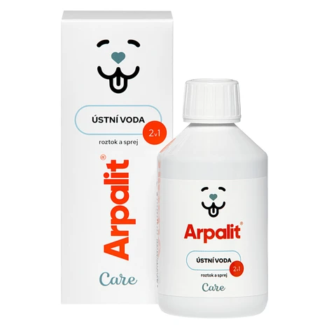 Ústní voda Arpalit Care 2v1 roztok a sprej 250 ml