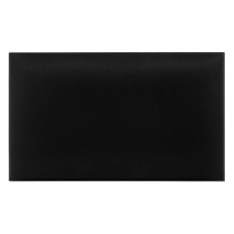 Čalouněný nástěnný panel různé rozměry x šířka 30 cm černá obdélník MyBestHome Rozměr: 70x30 cm