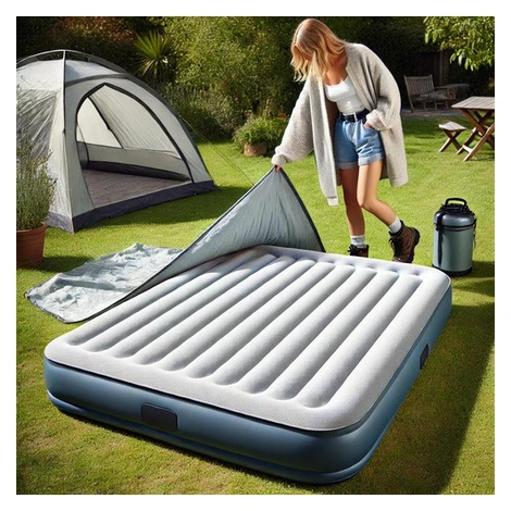 Nafukovací matrace pro dva 203 x 152 x 30 cm s vestavěnou pumpou