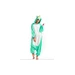 Mentolový overal kigurumi s motivem jednorožce