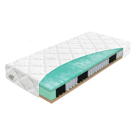 Materasso PRIMÁTOR biogreen - luxusní pružinová matrace s přírodní pěnou 200 x 220 cm