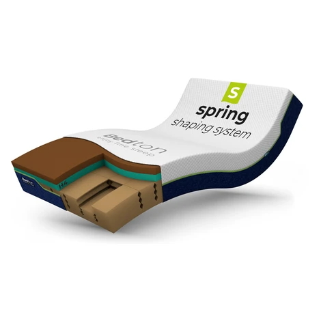 BEDTON TANGO SPRING XDURA HARD  80x185x22 BAMBOO nepodšitý