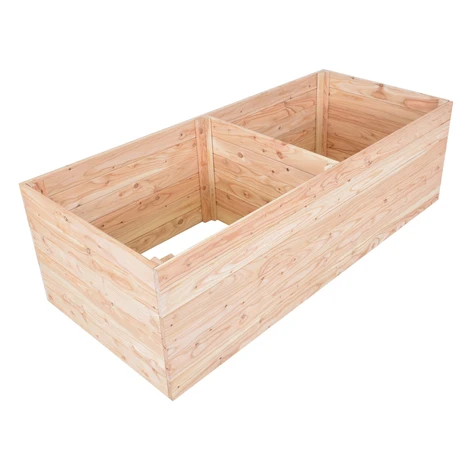 Vyvýšený záhon PREMIUM modřín 160 x 70 x 50 cm Rojaplast
