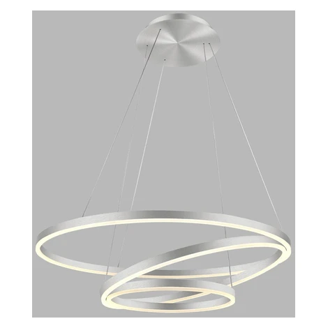LED2 3271176DTW LED2 Závěsné svítidlo CIRCLE 3 P-Z, N DALI TW/PUSH TW 136W 2700K-4000K matný nik