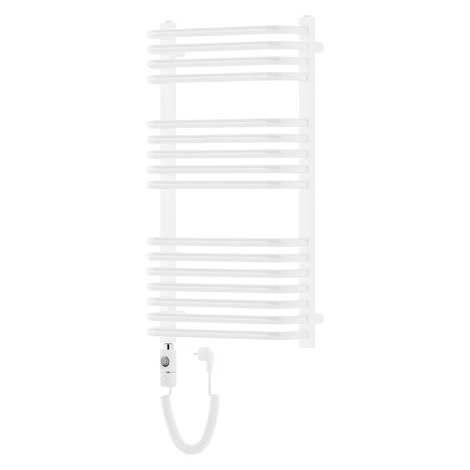 MEXEN/S Apollo radiátor + topná tyč 860 x 450 mm, 600 W, bílá W117-0860-450-2600-20