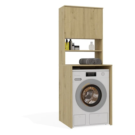 TP Living Koupelnová skříňka nad pračku Pola Multi dub Artisan